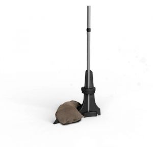 Pied pour parasol - BASER - Marron foncé - Ø20 à 40 mm - 20 Kg - Balcon