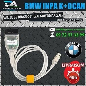 L3103 Mister Diagnostic® Interface Diagnostique INPA K+DCAN - K-CAN pour BMW & MINI - SCANNER VALISE OBD2
