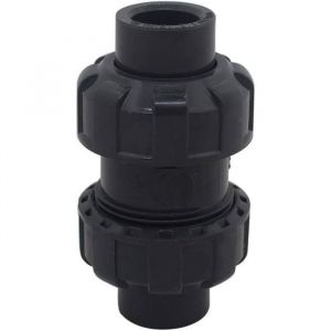 Clapet anti-retour &agrave; boule - PZCC - Diam&egrave;tres 20/25/32/40/50/63 mm - Clapet piscine - Soupape anti-retour - PVC