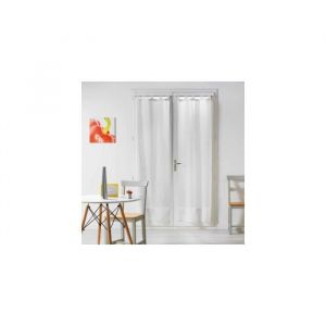 Voilage - DOUCEUR DINTERIEUR - Salina - 70 x 200 cm - Blanc - Polyester 100%