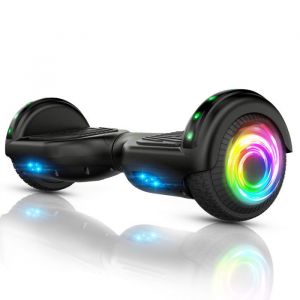 Hoverboard 6.5 Bluetooth - SISIGAD - Gyroscope LEDpour Enfant et Adol - Noir