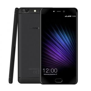 Smartphone LEAGOO T5 - Noir - Double SIM - 4Go RAM - 64Go ROM - Double caméra arrière - Empreinte digitale