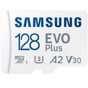 Samsung Evo Plus 128 Go Carte mémoire microSD jusquà 160Mb/s avec Adaptateur SD nouvelle arrivée 2024