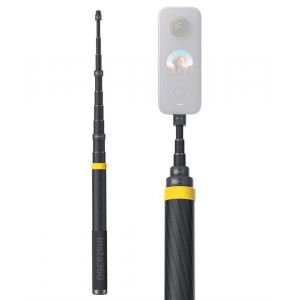 Perche &agrave; selfie - INSTA360 - Canne selfie 3m - Compatible ONE X2 ONE R ONE X - Noir - Montage standard
