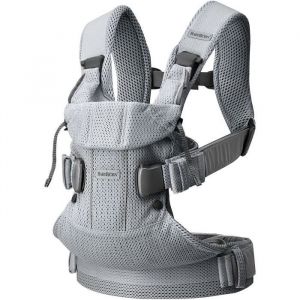 BABYBJÖRN  Portebébé One Air Mesh 3D Anthracite  Argent