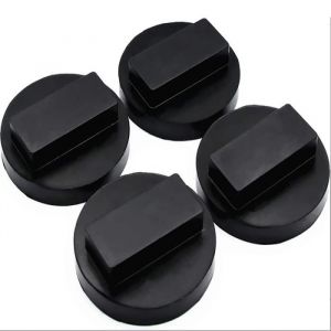 INF Coussinets en caoutchouc pour cric de voiture pour BMW et MINI paquet de 4 Le noir