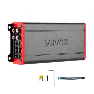 Amplificateur Audio Voiture-VEVOR-Ampli de Puissance &agrave; 4 Canaux Pontables pour Subwoofer Max. 4x272 W sous 4 ohms