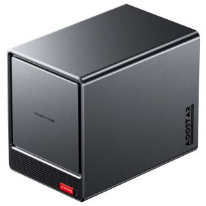 AOOSTAR WTR Pro Mini PC NAS - Processeur AMD Ryzen 7 5825U 8 C&oelig;urs(45GHz Max.)- Triple Sortie 4K(HDMI+DP+Type-C)-(Sans RAM ni SSD)