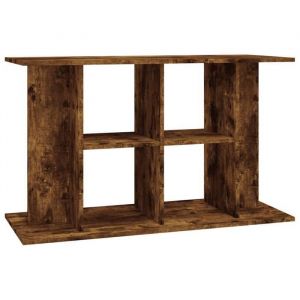 Support base pour aquarium armoire meuble 100 x 40 x 60 cm bois ding&eacute;nierie marron 02_0045036