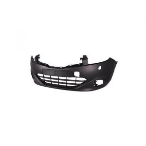 Pare-choc avant noir avec trous lave-phares Nissan Qashqai 1 phase 2 2010-2014