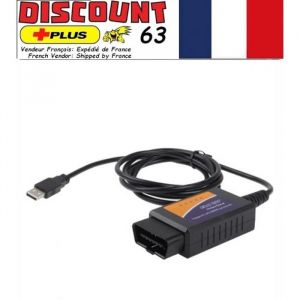 Interface ELM327 USB V1.4 Outil OBD2 Auto Diagnostic Scanner