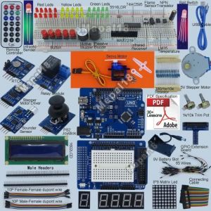 New Ultimate UNO R3 Starter Kit for Arduino 1602 LCD Servo Motor Relay RTC LED