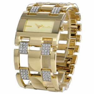 MONTRE FEMME Carpe Diem - Hemera Plaquée or avec Zirconium