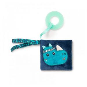 Imagier - LILLIPUTIENS - Marius - Livre déveil - Anneau de dentition - 10x10 cm