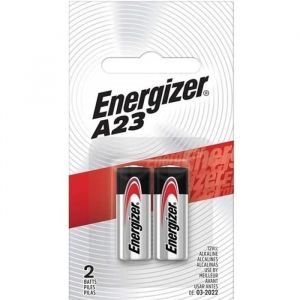 Energizer Lot de 2 piles alcalines A23 MN21 LRV08 GP23A 12V