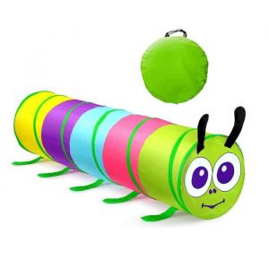 Tunnel Activite rampant chenille color&eacute;e Jouet tunnel pour enfants  Jeu int&eacute;rieur ou ext&eacute;rieur  lactivit&eacute; de tunnel pour enfants