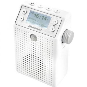 soundmaster DAB60WE Radio prise de courant DAB+ FM Bluetooth USB fonction mains libres avec microphone prot&eacute;g&eacute; cont