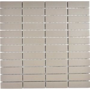 Bâtonnets Mosaïque Céramique non émaillée gris clair antidérapant receveur de douche carrelage de sol carrelage de salle de bain