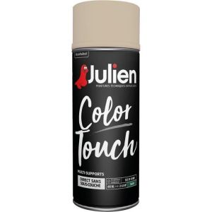 Bombe peinture - JULIEN - Color Touch - 400 mL - Ivoire satin - Multi-supports