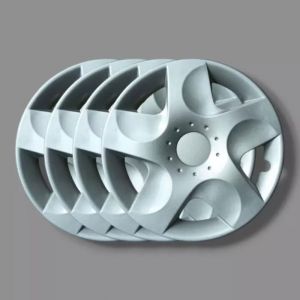 LOT DE 4 ENJOLIVEURS RENAULT NEW TWINGO 2007 POUR JANTES 14 SANS LOGO