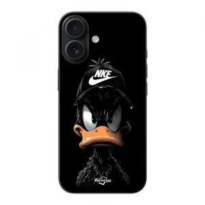 Coque - Nike - Iphone 16 - Noir - Souple - Motif Donald