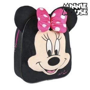 Sac à dos enfant - Minnie Mouse 4469 - Noir - Polyester - 23x28x9 cm