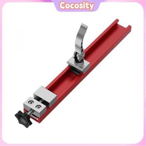 Rail de Guidage Professionnel 240mm - Alliage Aluminium Renforc&eacute; R&eacute;glable - Guide de Coupe Scie Circulaire sur Bois