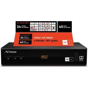 Strong SRT 7806HD R&eacute;cepteur Satellite num&eacute;rique&ndash;HD + Paquet sur 14.2rten einschub&ndash;dvbs2&ndash;Flux RSS et pr&eacute;visions m&eacute;t&eacute;o Via Ether[41]
