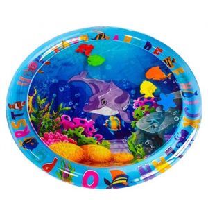 Tapis de jeu aquatique pour bébés de 3 à 9 mois cadeau sensoriel dauphin pour filles et garçons