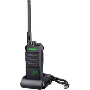 Retevis RT86 Talkie Walkie2600mAh Radio Bidirectionnelle Professionnel Talkie Walkie Lampe de Poche Alarme pour