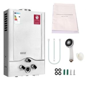 Chauffe-eau &agrave; Gaz Instantan&eacute; 8L Chauffe-eau &agrave; Gaz Sans R&eacute;servoir 2.1 GPM Puissance 16KW Chauffe-eau Propane Butane Sans R&eacute;servoir