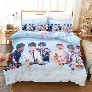 3 Pi&egrave;ces Housse de CouetteHousse de Couette 150x200cm +2 Taies doreiller 50x75cm en Microfibre Super Douce Dessin Anim&eacute; 2