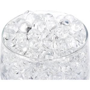 Perles deau env 60000 Perle dEau Transparente Bille deau Transparente pour Plantes D&eacute;coration et Remplissage de Vase