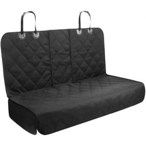 Housse de Protection pour Si&egrave;ge Arri&egrave;re de Voiture Noir pour Chien Animal de Compagnie Enfant Passagers de Taxi Prot&egrave;ge des R