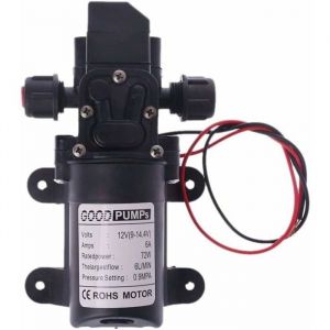 Pompe à eau pour camping-car 12 V DC 12 V 60 W 130 pi 6 L/min Pompe à eau haute pression Pompe damorçage à membrane Pompe à eau