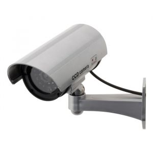 Caméra de surveillance factice avec LED intérieur/extérieur - Otio