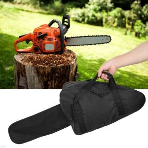 Sac de tronçonneuse étui de sac de transport de tronçonneuse portable avec poignées de transport pour tronçonneuse 20 -22 HB049