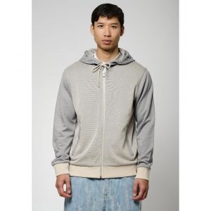 KAPORAL - Sweat zipp&eacute; beige Homme LUBIN