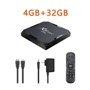 X96Max Plus Ultra Smart TV BoxAndroid 11Amlogic S905tageprend en charge AV1lecteur TV Internet 8Kd&eacute;codeur X96 - 4gb 32gb[B9]