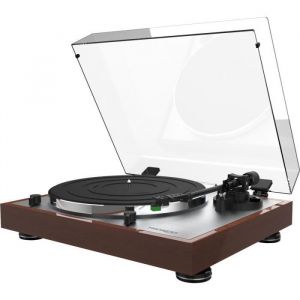Platine vinyle - Thorens - TD 402 DD - Noyer - Entra&icirc;nement direct - Couleur marron