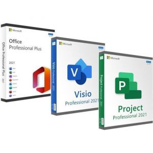 SUPER PACK OFFICE 21 PRO + VISIO 21 PRO + PROJECT 21 PRO  A t&eacute;l&eacute;charger  1 PC
