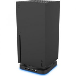 Socle ventilé - Xbox - Series X - Support vertical - Hub USB 2.0 - Couleur noire