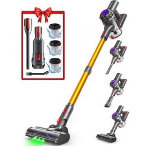 VACTechPro V15 Aspirateur Balai sans Fil35kPa Aspirateur sans Fil 6-en-1 35 Minutes dAutonomie avec Batterie Amovible