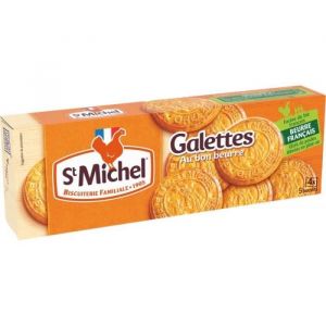 ST MICHEL - Galettes Pur Beurre 130G - Lot De 4