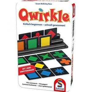 Jeu de Voyage Qwirkle - Schmidt Spiele - Mini Version du Jeu de lannée 2011 - 2 mini extensions
