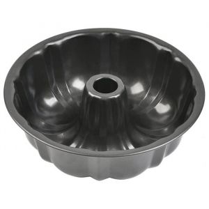 Grand moule à gâteau Bundt Ø 24 cm Plat à pâtisserie Plat à pâtisserie rond en acier