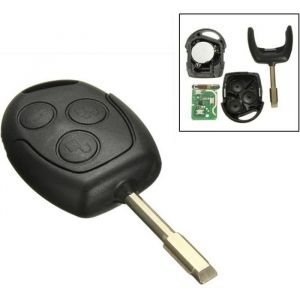 CLE Telecommande + Circuit Pour FORD MONDEO FIESTA FOCUS KA TRANSIT Fob 433MHZ