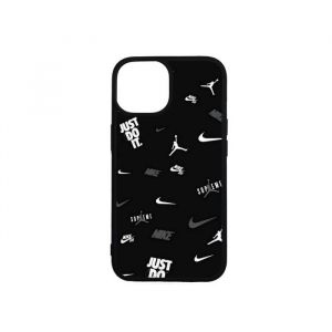 Coque iPhone 15 -  Nike  - Noir multi - Coque T&eacute;l&eacute;phone - Bumper