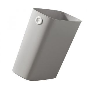 Vvikizy Poubelle Portable Étroite en Plastique pour Salle de Bain Bureau et Cuisine