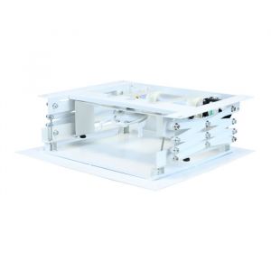 ASCENSEURS MOTORISES VIDEOPROJECTEURS - KIMEX - Support motoris&eacute; pour vid&eacute;oprojecteur Hauteur 100cm max Wi-Fi - 055-0100W - Blanc
